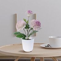 Artificial Flowers Dandelion Bouquet Artificial Dandelion Flowers Fake Flower Silk Flower For Home Garden Party Decoration Lightinthebox - thumbnail