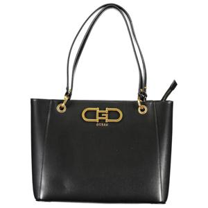 Guess Jeans Black Polyethylene Handbag - GU-23436