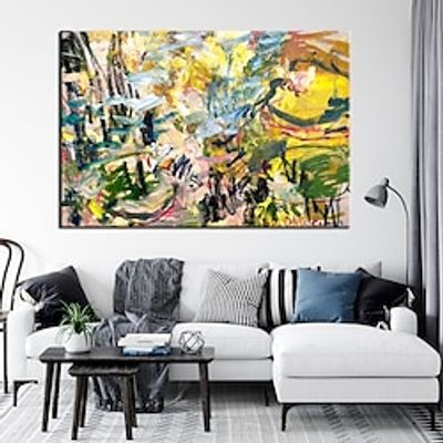 Large Handmade knife texture oil painting Hand Painted abstract Oil Painting Wall Art Original oil painting canvas line abstract art Decor ready to hang or canvas Lightinthebox