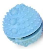 For Pet Round Shape Teething Toy With Thorn For Dogs - Blue