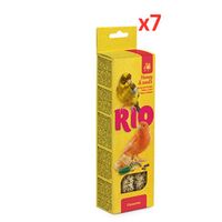 RIO Sticks For Canaries With Honey And Seeds 2x40g (Pack Of 7)