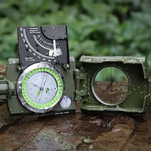 Outdoor High-Precision Compass Compass North Needle With Slope Meter Professional Luminous Portable Lightinthebox