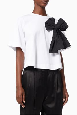 EA Macro Bow T-shirt in Jersey