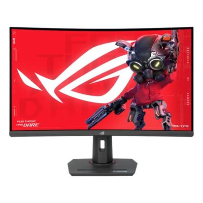 Asus ROG Strix Curved Gaming Monitor, 31.5Inch QHD 2560 x 1440 Resolution, 280Hz, Anti-glare, 1ms GtG Response Time, Black Asus ROG Strix Curved Gaming Monitor, 31.5Inch QHD 2560 x 1440 Resolution, 280Hz, Anti-glare, 1ms GtG Response Time, Black
