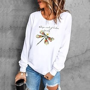 Women's Sweatshirt Pullover Animal Print Daily Sports Hot Stamping Active Streetwear Hoodies Sweatshirts  White Lightinthebox