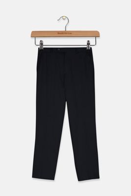 Big Boys Classic-Fit Stretch Neat Suit Pants Navy Blue Big Boys Classic-Fit Stretch Neat Suit Pants Navy Blue