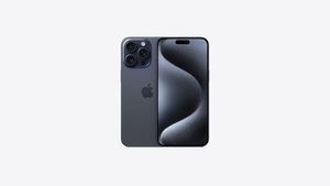 Apple iPhone 15 Pro, 6.1 inch, 128GB, Blue Titanium