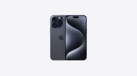 Apple iPhone 15 Pro, 6.1 inch, 128GB, Blue Titanium - thumbnail