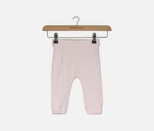 Toddler Girls Cotton Jogger Pants  Sweet Mauve