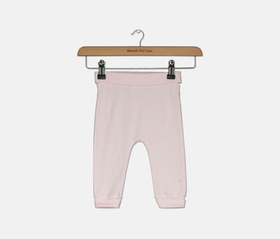 Toddler Girls Cotton Jogger Pants  Sweet Mauve