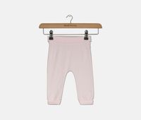 Toddler Girls Cotton Jogger Pants  Sweet Mauve - thumbnail
