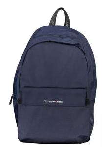 Tommy Hilfiger Blue Polyester Backpack (TO-19183)