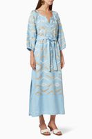 Printed Belted Dress Printed Belted Dress