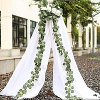 1pc Romance Wedding Decorations Decorative Vine Objects Holiday Decorations Party Garden Wedding Decoration 200 cm miniinthebox - thumbnail