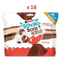 Kinder Schokobons Crispy 174g, Box Of 16pcs