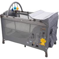 Little Story Foldable Cot And Playard LS_TCC01_GY