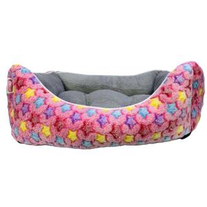 Coco Kindi Washable Sofa Fur Bed - Size #2 Fluffy Pink