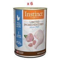 Instinct Limited Ingredient Diet Real Turkey Recipe Wet Dog Food Box 6x375G