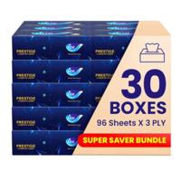 Fine Tissue Facial Prestige 96X3 Plies (Pack of 30)