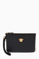 La Medusa Pouch in Calf Leather La Medusa Pouch in Calf Leather