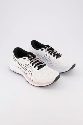 Womens Gel-Excite 7 Running Shoes  White/Black