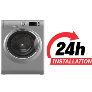 Ariston 11kg Front Load Washing Machine | 1400 RPM Spin | 16 Programs | Inverter Motor | Digital LED Display | Child Lock | Delay Start | Made in I...