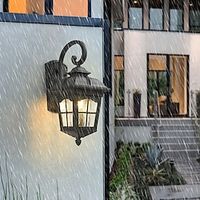 LED Wall Sconce Lighting Fixture Wall Sconce IP65 Waterproof Rustproof Aluminum Wall Lamp Lantern Courtyard Garden Balcony Villa Decorative Lights 110-240V Lightinthebox - thumbnail