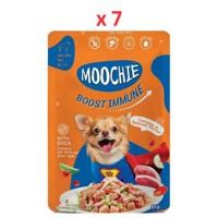 Moochie Dog Food Casserole With Duck - Boost Immune Pouch 85G (Pack Of 7)