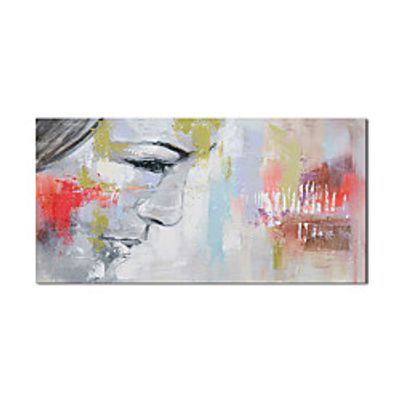 Oil Painting Handmade Hand Painted Wall Art Figure Abstract Modern Home Decoration Decor Rolled Canvas No Frame Unstretched Lightinthebox
