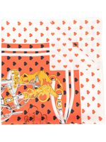 Hermès pre-owned printed scarf - Red