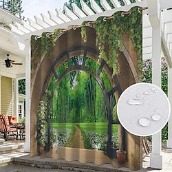 Waterproof Outdoor Curtain Privacy, Outdoor Shades, Sliding Patio Curtain Drapes, Pergola Curtains Grommet Garden Arch For Gazebo, Balcony, Porch, Party Lightinthebox