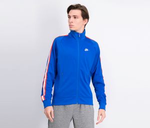 Mens Sportswear Track Jacket  Blue/White/Red