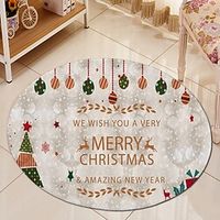 Christmas Pattner Round Mat Carpet Door Mat Bedroom Living Room Carpet Study Room Carpet Kitchen Bathroom Anti-slip Mat Lightinthebox Christmas Pattner Round Mat Carpet Door Mat Bedroom Living Room Carpet Study Room Carpet Kitchen Bathroom Anti-slip Mat Lightinthebox