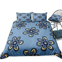 Duvet Cover Sets 3 Piece Rayon  Polyester 3D Rainbow Reactive Print Bohemian Style Lightinthebox - thumbnail