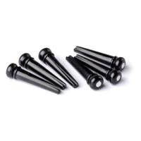 Jim Dunlop Bridge Pin Black - Sell Per Pin - thumbnail