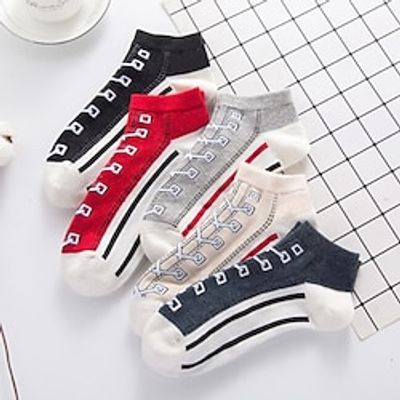 5 PairsWomen's Ankle Socks Low Cut Socks Work Daily Holiday Multi Color Polyester Sporty Casual Formal Casual Socks Lightinthebox 5 PairsWomen's Ankle Socks Low Cut Socks Work Daily Holiday Multi Color Polyester Sporty Casual Formal Casual Socks Lightinthebox