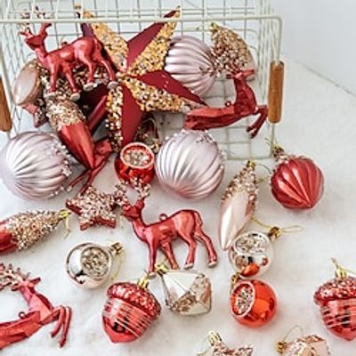 Christmas Ball Shaped Ball Christmas Tree Decoration Hanging Decorations Window Decoration Christmas Decorations Hanging Decorations Lightinthebox