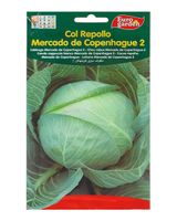 Euro Garden Cabbage Mercodo De Copenhague 2 Premium Quality Seeds - thumbnail