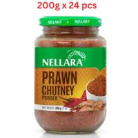 Nellara Prawnchutney Powder 200g Glass Jar (Pack of 24)