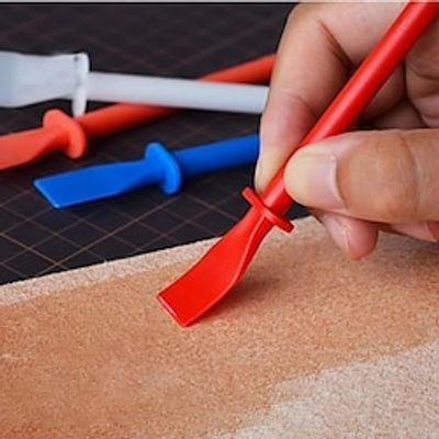 Glue Spreaders,Polypropylene Glue Smear Sticks Applicator, Painting Scrapers For Handmade DIY Art Leather Craft Tool miniinthebox