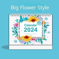 2024 Calendar Creative Simplified Desktop Calendar 365 Days Countdown Coil U. S. Holiday Calendar Advent Calendar Notepad Agenda Lightinthebox - thumbnail
