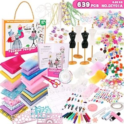 Children's Clothing Design Sewing Set for 6-12 Year Old Girls Enlightenment DIY Handmade Creative Production of Children's Clothing Toys Lightinthebox Children's Clothing Design Sewing Set for 6-12 Year Old Girls Enlightenment DIY Handmade Creative Production of Children's Clothing Toys Lightinthebox