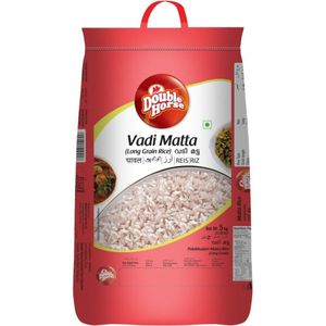 Double Horse Palakkadan Matta Rice - Long Grain 5Kg (2652)