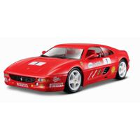 BBurago Ferrari F355 Challenge Red 1.24 Scale Model Car - thumbnail