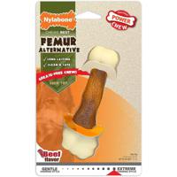 Nylabone Power Chew Animal Part Alternative Femur Beef Medium - thumbnail