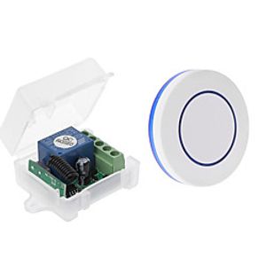 DC 12V single-channel wireless remote control switch10A relay module433M access control jog switch Lightinthebox
