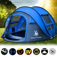 Outdoor 3-4 Persons Camping Tent