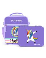 Eazy Kids Bento 7 Liter Lunch Bag Unicorn Purple