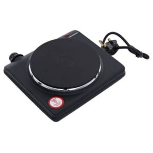 Olsenmark Single Electric Hot Plate 1500 Watts, Black - OMHP2033