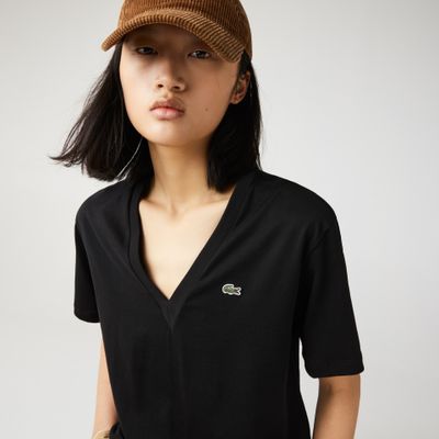 Women’s V-Neck Premium Cotton T-shirt Women’s V-Neck Premium Cotton T-shirt